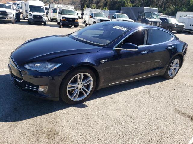TESLA MODEL S 2014 with VIN 5YJSA1S11EFP48010 - Photo from auction