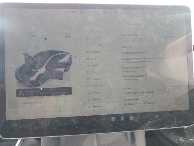 Photo 9 from auction – 2024 TESLA MODEL Y with VIN 7SAYGDEE8RF025384