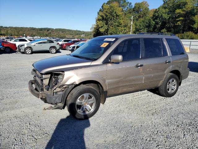 HONDA PILOT EXL 2005 with VIN 5FNYF18625B011090 - Photo from auction