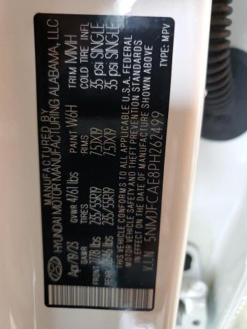 Photo 14 from auction – 2023 HYUNDAI TUCSON SEL with VIN 5NMJFCAE8PH262499