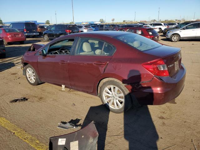 Photo 2 from auction – 2012 HONDA CIVIC EXL with VIN 19XFB2F96CE026958