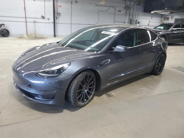 TESLA MODEL 3 2022 with VIN 5YJ3E1EC5NF127813 - Photo from auction