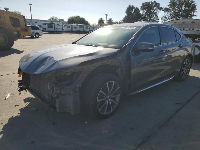 ACURA TLX TECH 2018 with VIN 19UUB2F59JA001722 - Photo from auction