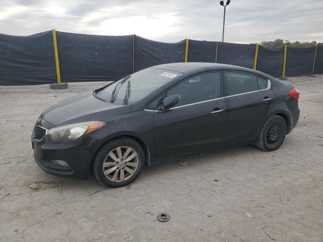 KIA FORTE EX 2014 with VIN KNAFX4A85E5088133 - Photo from auction