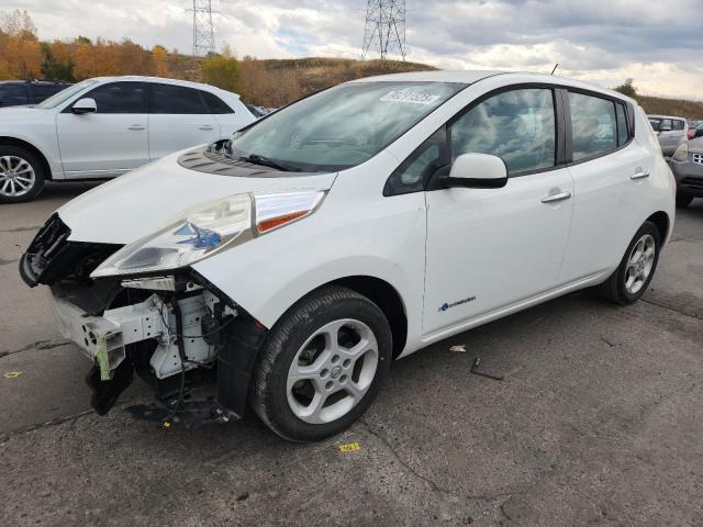 NISSAN LEAF S 2015 with VIN 1N4AZ0CP0FC308656 - Photo from auction