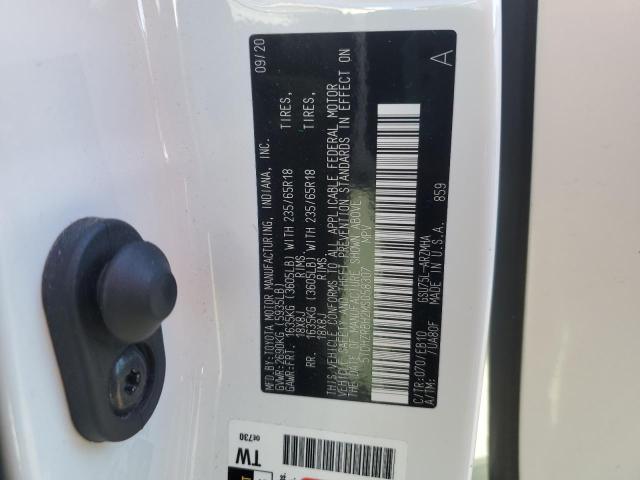 Photo 14 from auction – 2021 TOYOTA HIGHLANDER with VIN 5TDHZRBH2MS058307