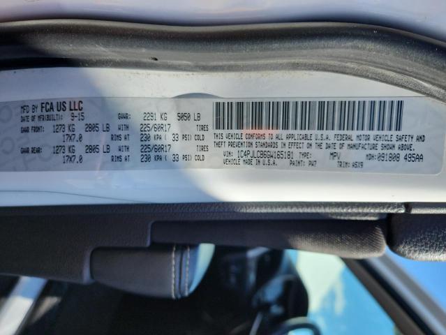 Photo 14 from auction – 2016 JEEP CHEROKEE L with VIN 1C4PJLCB6GW165181