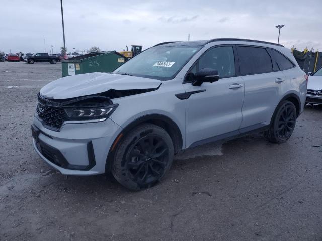 KIA SORENTO SX 2022 with VIN 5XYRK4LF8NG100308 - Photo from auction