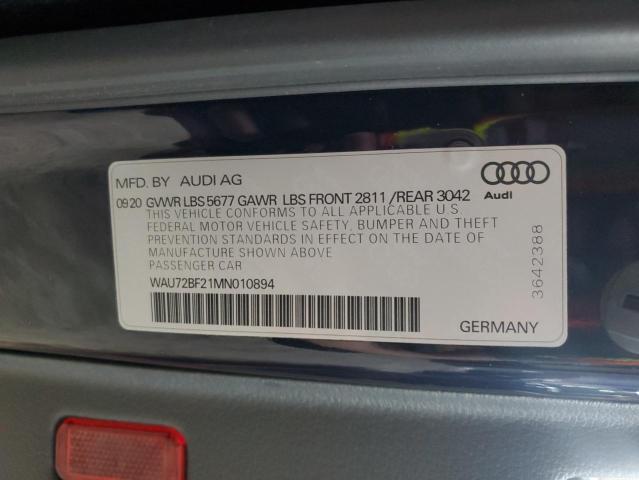 Photo 14 from auction – 2021 AUDI A6 ALLROAD PREMIUM PLUS with VIN WAU72BF21MN010894