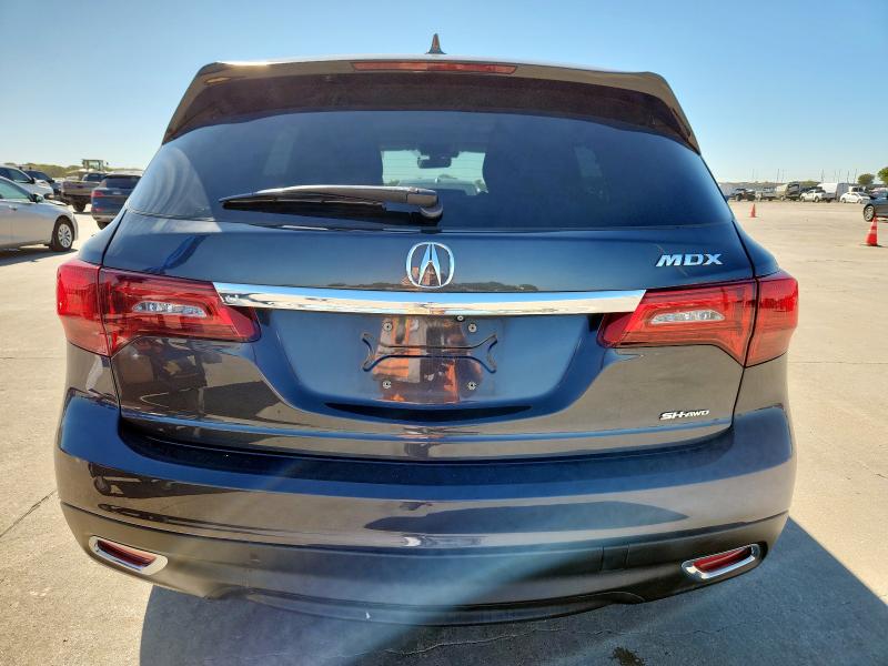 Photo 6 from auction – 2016 ACURA MDX TECHNO with VIN 5FRYD4H45GB006134