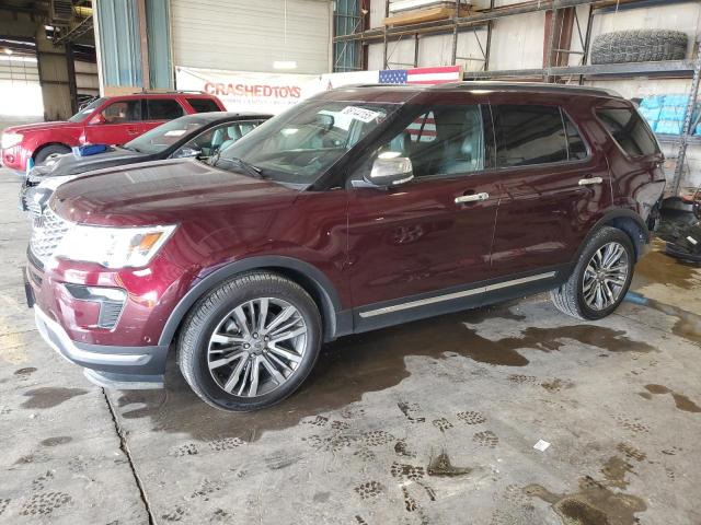 FORD EXPLORER P 2018 with VIN 1FM5K8HT7JGB48681 - Photo from auction