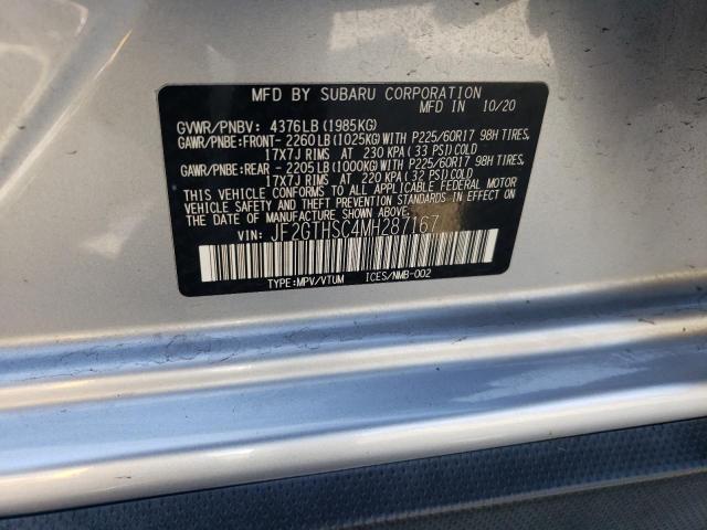 Photo 14 from auction – 2021 SUBARU CROSSTREK with VIN JF2GTHSC4MH287167