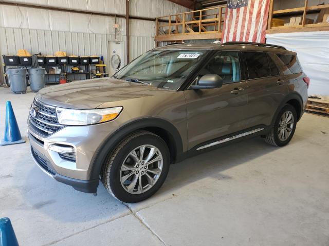 FORD EXPLORER XLT 2021 with VIN 1FMSK8DH4MGB21205 - Photo from auction