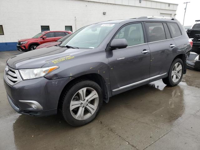 TOYOTA HIGHLANDER 2012 with VIN 5TDDK3EH0CS137453 - Photo from auction