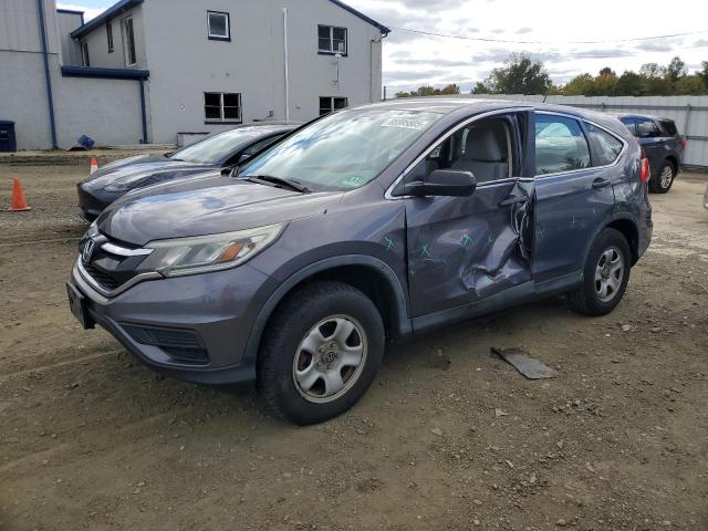 HONDA CR-V LX 2015 with VIN 5J6RM4H39FL042590 - Photo from auction