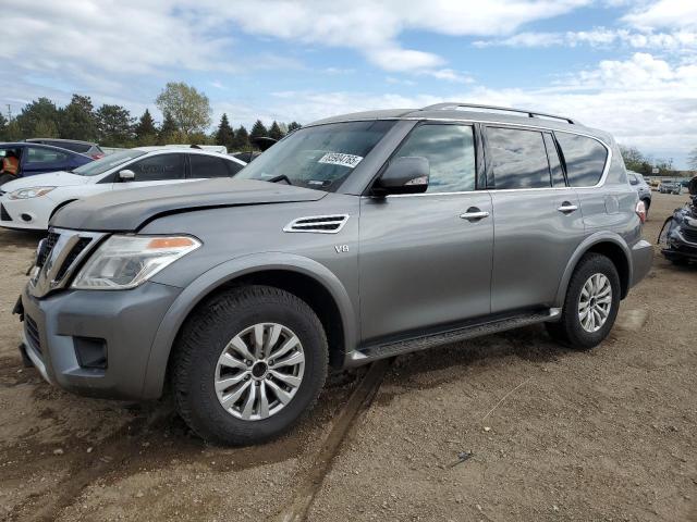 NISSAN ARMADA SV 2017 with VIN JN8AY2NC5H9510092 - Photo from auction