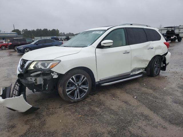 NISSAN PATHFINDER 2018 with VIN 5N1DR2MN7JC631185 - Photo from auction