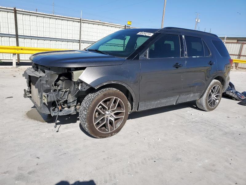 FORD EXPLORER S 2018 with VIN 1FM5K8GT7JGC96119 - Photo from auction