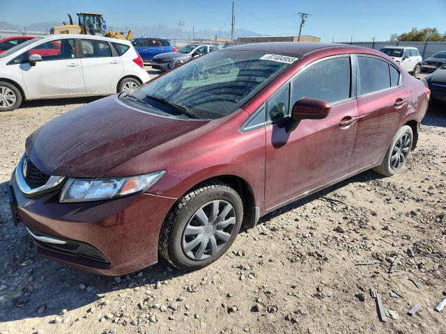 HONDA CIVIC LX 2015 with VIN 2HGFB2F54FH557695 - Photo from auction
