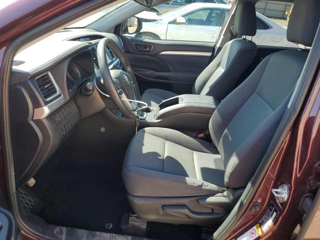 Photo 7 from auction – 2019 TOYOTA HIGHLANDER with VIN 5TDBZRFH1KS747526
