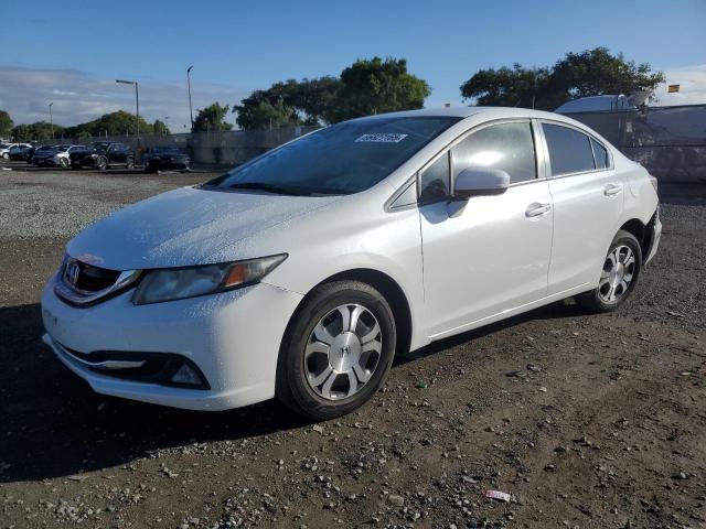 HONDA CIVIC HYBR 2014 with VIN 19XFB4F20EE001376 - Photo from auction