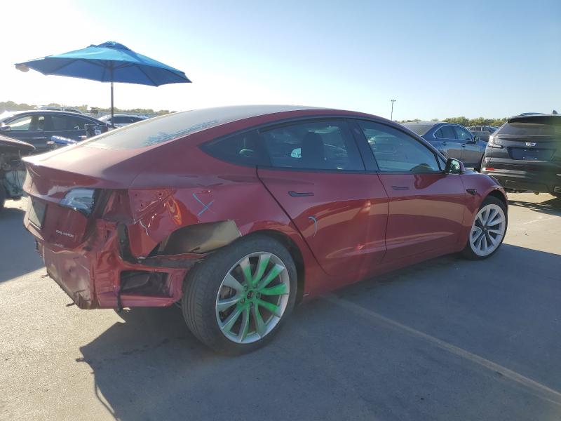 Photo 3 from auction – 2021 TESLA MODEL 3 with VIN 5YJ3E1EB1MF983583