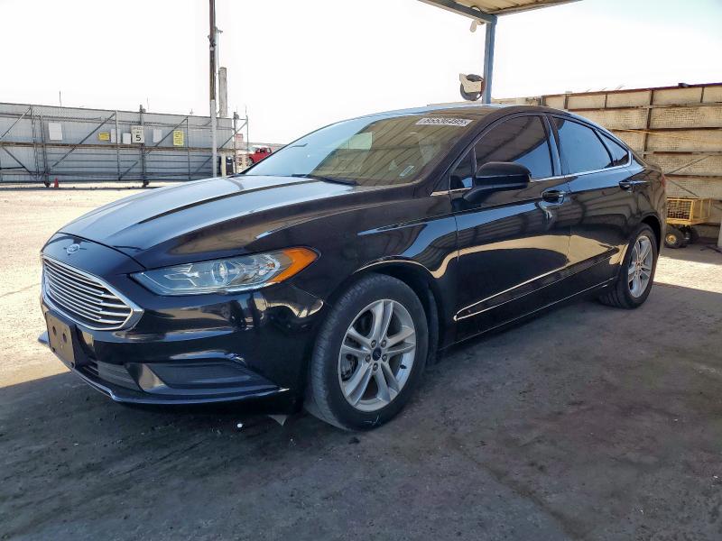 FORD FUSION SE 2018 with VIN 3FA6P0HD3JR268643 - Photo from auction