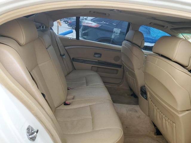 Photo 10 from auction – 2007 BMW 750 with VIN WBAHN83507DT76675
