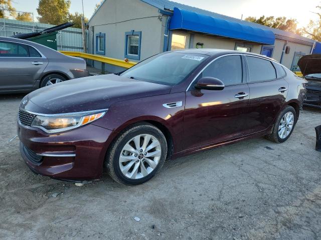 KIA OPTIMA EX 2018 with VIN 5XXGU4L36JG193223 - Photo from auction