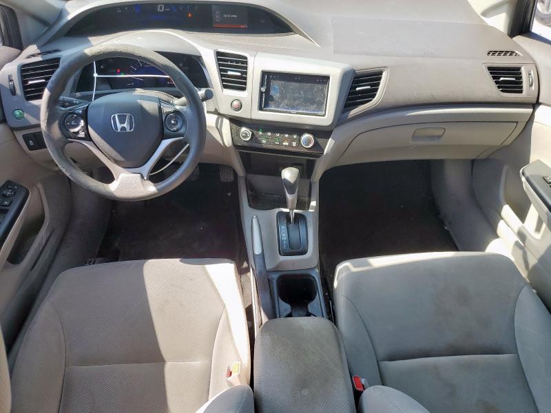 Photo 8 from auction – 2012 HONDA CIVIC HF with VIN 2HGFB2F62CH551897