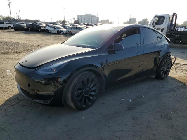TESLA MODEL Y 2021 with VIN 5YJYGDEF6MF209754 - Photo from auction