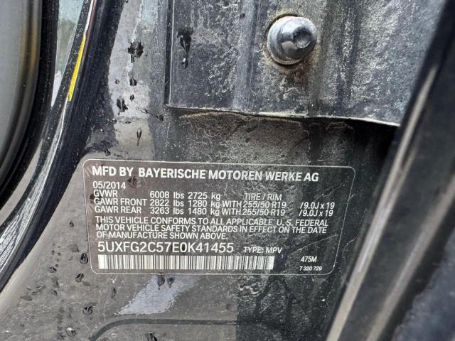 Photo 10 from auction – 2014 BMW X6 XDRIVE3 with VIN 5UXFG2C57E0K41455