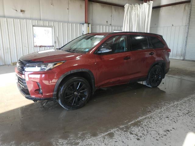 TOYOTA HIGHLANDER 2019 with VIN 5TDJZRFH4KS984703 - Photo from auction