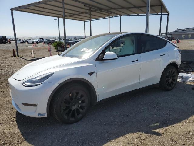 TESLA MODEL Y 2020 مع رقم تعريف المركبة 5YJYGDEE5LF020387 - صورة من المزاد