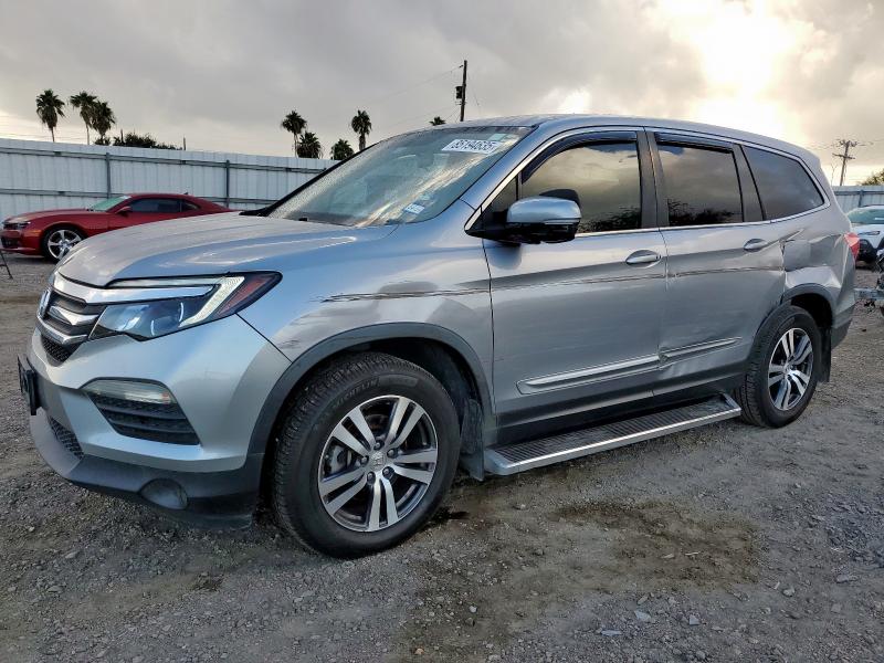 HONDA PILOT EX 2018 with VIN 5FNYF5H34JB015388 - Photo from auction