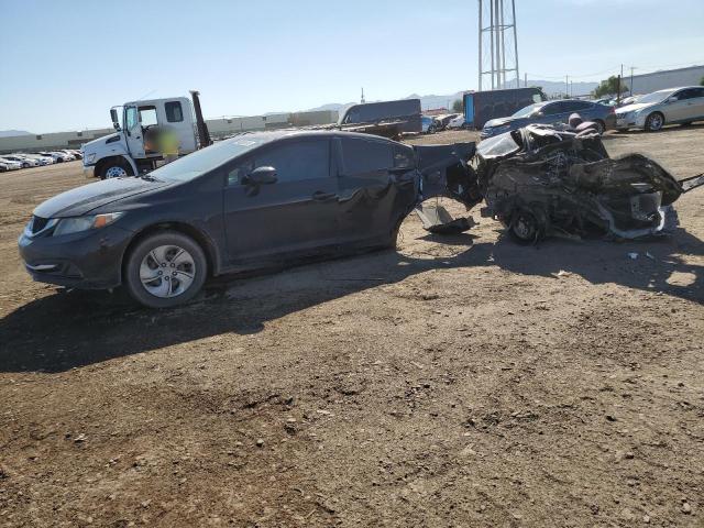 HONDA CIVIC LX 2013 with VIN 19XFB2F56DE021421 - Photo from auction