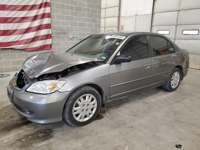 Photo 1 from auction – 2005 HONDA CIVIC LX with VIN 2HGES16645H510308