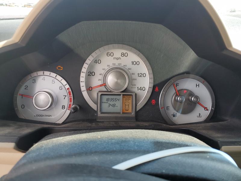 Photo 9 from auction – 2009 HONDA PILOT EXL with VIN 5FNYF38539B019899
