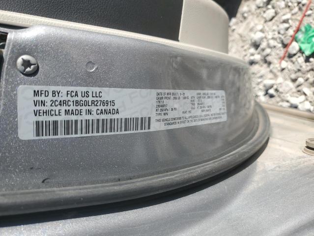 Photo 14 from auction – 2020 CHRYSLER PACIFICA T with VIN 2C4RC1BG0LR276915