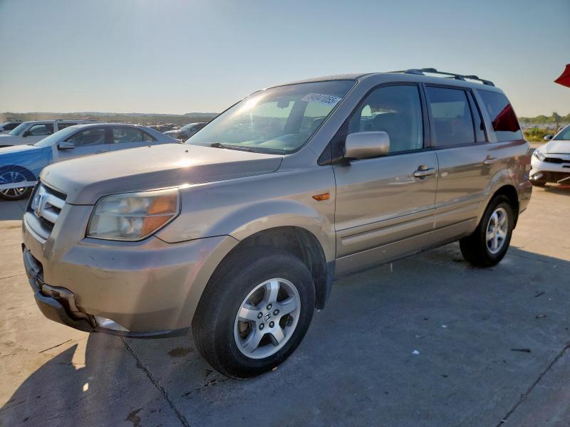 HONDA PILOT EX 2006 with VIN 2HKYF18756H545213 - Photo from auction