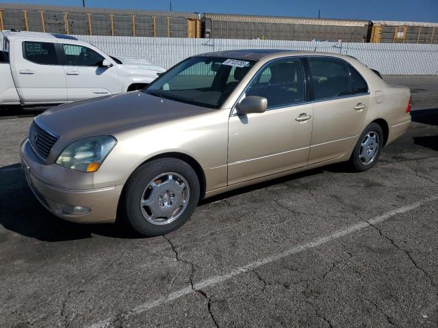 LEXUS LS 430 2001 with VIN JTHBN30F010024816 - Photo from auction