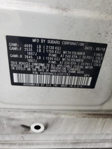 Photo 14 from auction – 2018 SUBARU OUTBACK 2. with VIN 4S4BSANC6J3391792