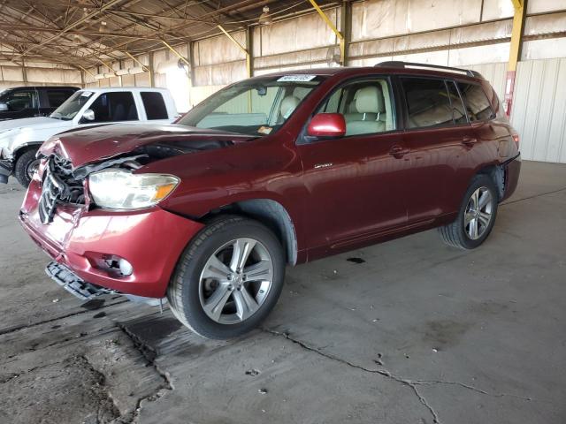 TOYOTA HIGHLANDER 2008 with VIN JTEDS43A582046135 - Photo from auction