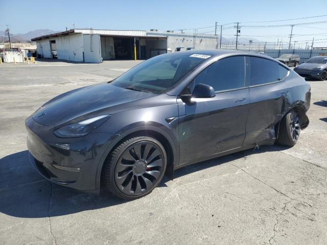 TESLA MODEL Y 2024 with VIN 7SAYGDEF5RF085454 - Photo from auction