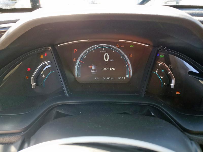 Photo 9 from auction – 2020 HONDA CIVIC LX with VIN 19XFC2F61LE021587