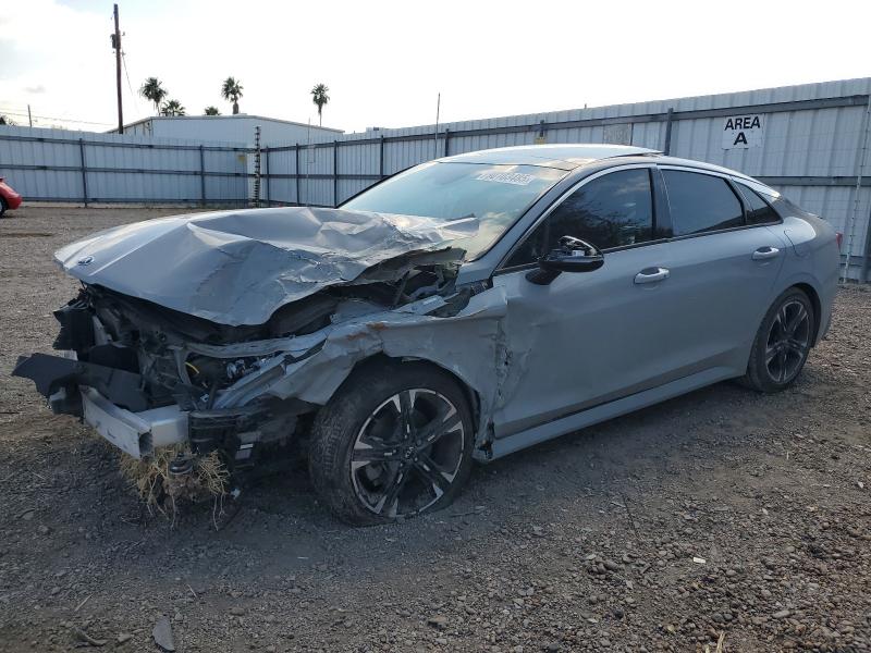 KIA K5 GT LINE 2021 with VIN 5XXG64J29MG081184 - Photo from auction