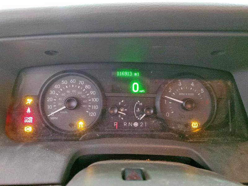 Photo 9 from auction – 2008 MERCURY GRAND MARQ with VIN 2MEFM75VX8X624587