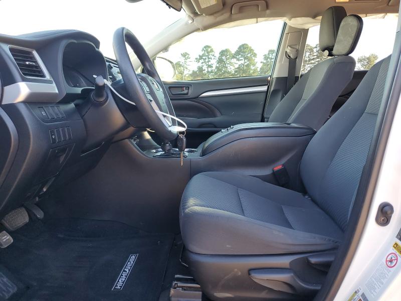 Photo 7 from auction – 2019 TOYOTA HIGHLANDER with VIN 5TDZARFH4KS058747