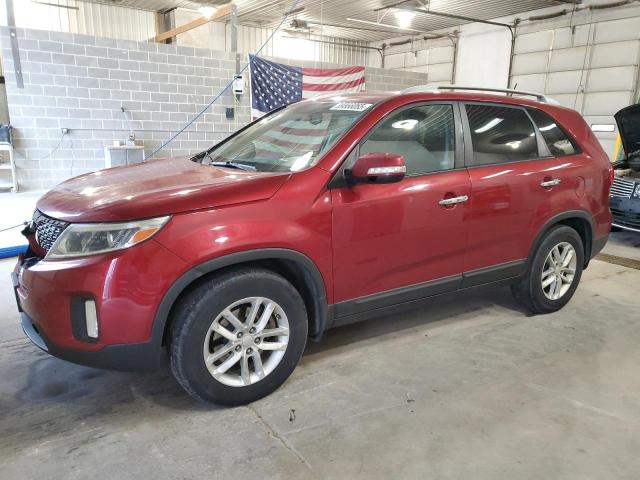KIA SORENTO LX 2015 with VIN 5XYKT3A67FG645123 - Photo from auction