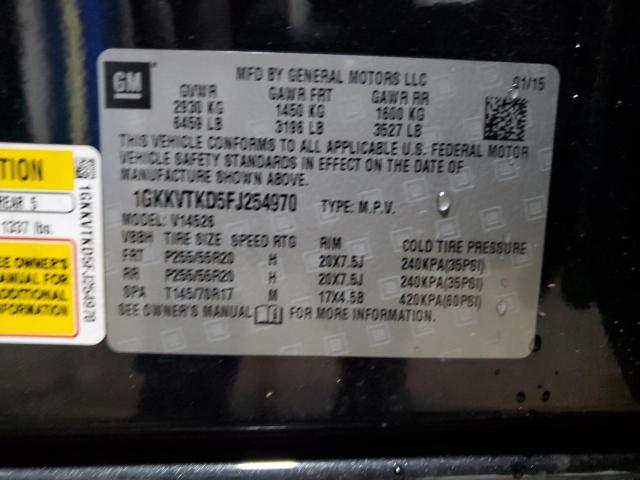 Photo 14 from auction – 2015 GMC ACADIA DENALI with VIN 1GKKVTKD5FJ254970